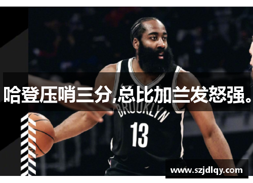哈登压哨三分,总比加兰发怒强。